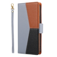 Casing Dompet Kulit PU untuk iPhone 11 12 13 Promax, Sarung Lipat Kulit PU untuk iPhone 13 14 15 16 Promax