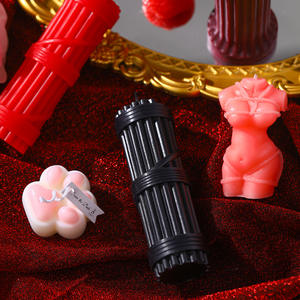 Bougies à basse température SM pour couples, jouets sexuels pour l'amusement en lit, petits anneaux d'entraînement, jouets érotiques, bougies à basse température - Product Image 2