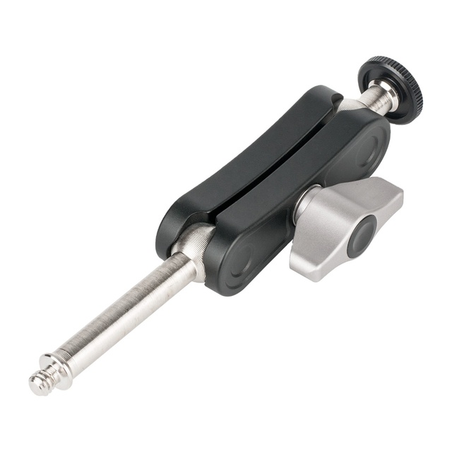 Mini Magic Arm With Double Ball Head Bracket Mount Adapter,Adjustable Magic Arm for Microphone Led Video Light