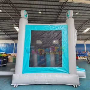 Structure gonflable commerciale d'extérieur pour enfants, combo toboggan et château gonflable géant pour fêtes - Product Image 4