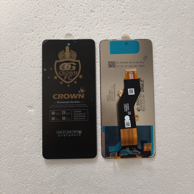 Wholesale Crown LCD Display for Samsung Infinix BG6 P55+ HOT40i Spark GO 2024 20C KJ5 POP8 Tecno Itel Mobile Phone LCDs Screen