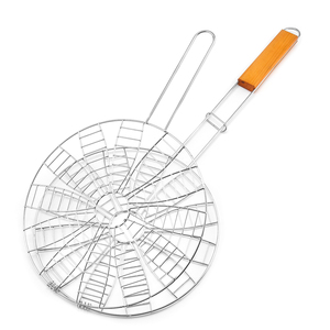 BQ-1148 fer charbon de bois <span class=keywords><strong>Barbecue</strong></span> maille filet support essentiel Camping gril BBQ <span class=keywords><strong>accessoires</strong></span> en gros ensembles d'outils - Product Image 5