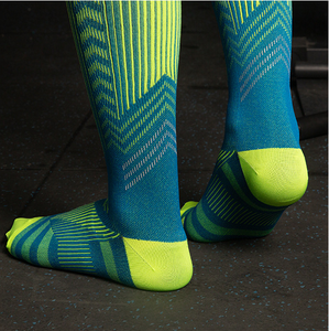 Calze a Compressione Professionali per Sport, Viaggio, <span class=keywords><strong>Notte</strong></span>, Anti-trasparenza, a Righe, Mediche, Infermieristiche, Sportive - Product Image 6