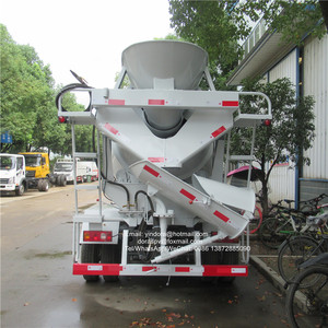 Nouveau petit 2m3 3 mètres cubes 3 tonnes Mini tout nouveau camion malaxeur à béton 4x2 à chargement automatique - Product Image 5