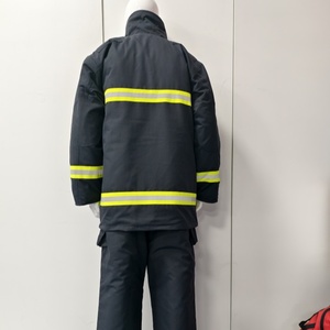 Nhà máy cung cấp Aramid Nomex lính cứu hỏa phù hợp với chữa cháy phù hợp với <span class=keywords><strong>En</strong></span> 469 Twill vỏ 4 lớp Nomex lửa máy bay chiến đấu lính cứu hỏa chữa cháy - Product Image 6