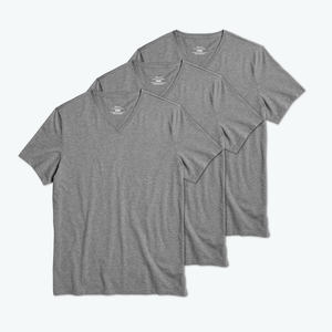 <span class=keywords><strong>Scollo</strong></span> a V <span class=keywords><strong>uomo</strong></span> 95% cotone 5% Spandex canottiere intimo manica corta canottiera camicie estive Bodybuilding magliette tinta unita - Product Image 6