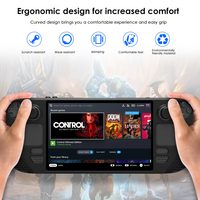 Étui de protection en silicone pour Steam Deck, accessoires de jeu, coque de protection, housse pour manette de jeu, coque pour console Steam Deck