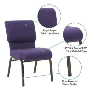 Sillas Apilables y Enlazables de Buena Calidad para <span class=keywords><strong>Teatro</strong></span>, Sala de Conferencias e Iglesia, Venta al Por Mayor - Product Image 5