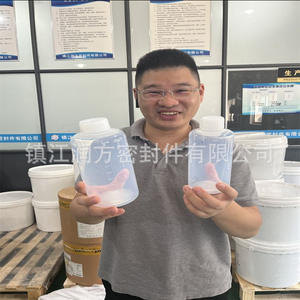 Réservoir de stockage résistant à l'acide fluorhydrique et aux alcalis Bouteille de réactif PFA 4000ml Échantillon transparent en PTFE - Product Image 5