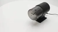 Distributeur automatique intelligent pour poissons et tortues, moderne, en plastique écologique, avec boîte de synchronisation Wi-Fi, emballage inclus