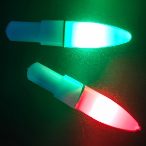Bâton lumineux LED ultra-léger transfrontalier pour la pêche de nuit, entièrement étanche, en forme de balle, avec pointe lumineuse électronique - Product Image 2