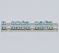 Barre neutre à 9 positions homologuée UL KS KSNLC-09-I cULus, 6-14 AWG
