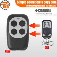 Télécommande sans fil RF 433,92 MHz à code clonable, type usine, pour contrôleur de portail, télécommande de rechange