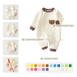 Neugeborene <span class=keywords><strong>Baby</strong></span> Jumps uit Herbst und Winter Jumps uit Bär <span class=keywords><strong>Baby</strong></span> Jumps uit Crawling Suit - Product Image 3