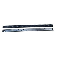 Prix de gros 600mm 800mm Cadre de fenêtre à persiennes en aluminium Support de fenêtre à persiennes Quincaillerie de fenêtre