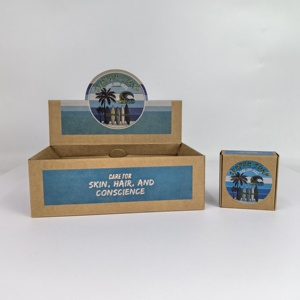 Sinh Thái Thân Thiện Với Giấy Bao Bì Hộp Kẹo Sô Cô La Snack Trẻ Em Thực Phẩm Các Tông Hiển Thị Hộp - Product Image 5