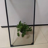 XFD Moustiquaire de fenêtre pliable en fibre de verre à bords renforcés, directement de l'usine, installation facile, OEM, taille personnalisée, commande en gros