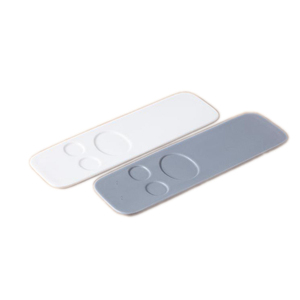 El logotipo del OEM de alta calidad rectángulo blanco porcelana bandeja sushi japonés de la placa de cerámica plato - Product Image 1