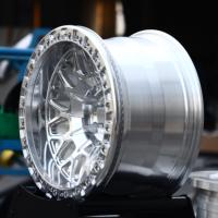Nouvelles jantes Walle en alliage d'aluminium forgé, design concave, couleur argent, jantes de rechange 8J-12J 18-24 pouces 6x139.7 4 pièces
