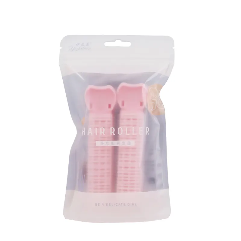 yizhilian 2-pack of shaved root-free air bangs clips magic hair rollers pin hot hair curlers rollers