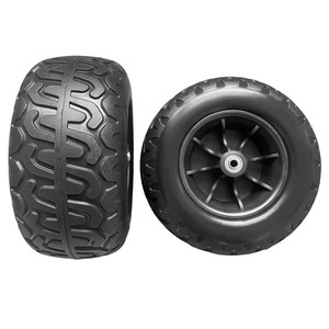 Cheng Jin 9 Inch Pu Foam Beach Wheels Solid Tires <b>For</b> Kayak Trailer <b>Tool</b> <b>Cart</b> Replacement - Product Image 2