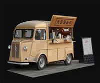 Fully Equipped Electric and Drivable Customized Fast Food Truck New Kitchen for Restaurant Industries