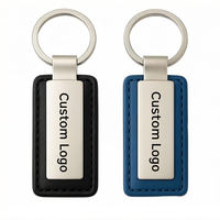 Porte-clés personnalisé en cuir et alliage de zinc, sérigraphié, étanche, avec logo – Support de jetons pour chariot de courses, clés de voiture, cadeau