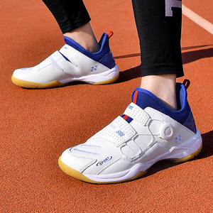 Scarpa da Allenamento Scolastica per Badminton e <span class=keywords><strong>Tennis</strong></span> con Suola in Gomma e Fibbia Girevole in Nylon - Product Image 6