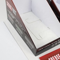 Papier recyclable personnalisé PDQ boîte de présentation présentoir de comptoir pour magasin carton comptoir boîte de présentation