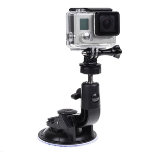 Cámara de deportes de acción universal soporte de ventosa de coche para Go Pro Hero <span class=keywords><strong>DJI</strong></span> OMSO XIAOMI YI <span class=keywords><strong>4K</strong></span> AKASO SJCAM INSTA 360 ONE <span class=keywords><strong>X3</strong></span> X4 X5 - Product Image 4