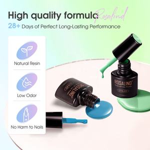 <span class=keywords><strong>ROSALIND</strong></span> ongles fournitures en gros nouvelle haute qualité à bas prix tremper rose nude pastel <span class=keywords><strong>uv</strong></span> durable <span class=keywords><strong>gel</strong></span> vernis à ongles pour nail art - Product Image 3