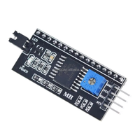 Stock IIC/I2C/interfaz controlador Adaptador convertidor placa función biblioteca módulo PCF8574 Placa de expansión para LCD1602 LCD2004