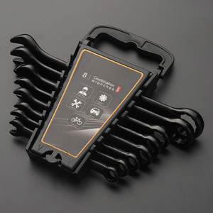 8-Piece Chrome <strong>Combination</strong> <strong>Wrench</strong> Spanner Set Open End Torque Ratchet <strong>Wrench</strong> with Metric Measurement System OEM Customizable - Product Image 4