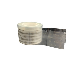 Film cosmétique en PET à faible adhérence, imprimé, rond, doux pour la peau, pour l'application de poudre - Product Image 1