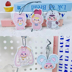 제조사 새로운 트렌드 만화 디자인 달콤한 향기 공기 신선한 오래 지속되는 맞춤형 자동차 공기 청정기 - Product Image 5