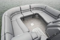 Vente chaude Kinocean 27Ft Ponton De Pêche En Fibre De Verre Trition Bateau Avec Bateaux À Moteur Hors-Bord À Vendre