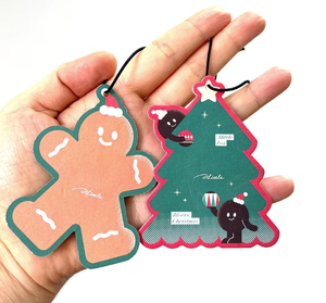 Toptan promosyon limon okyanus çeşitli meyveli kokuları özel şekilli asılı kağıt araba hava spreyi - Product Image 2