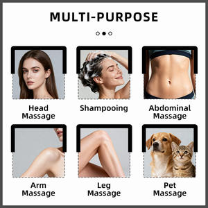 Phenitech-2026 Nuovo Design Pistola Massaggiante Elettrica a 4 Teste per Fascia, Schiena e Spalle, Massaggio Muscolare Profondo - Product Image 4