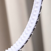 Automne hiver Super mignon champignon tricoté bandeau pour filles petit Animal pain boucle cheveux accessoires