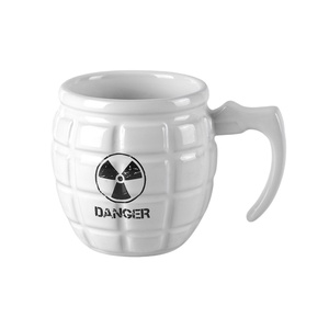Tazas de cerámica creativas, tazas de agua con forma de <span class=keywords><strong>Granada</strong></span> Resident Evil, tazas verdes, tazas de café personalizadas - Product Image 3