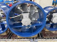 GKF Industrieller Hochtemperatur- und Hochfeuchtigkeitsbeständiger Axialventilator Klasse H mit Aluminiumflügel für Holztrocknung