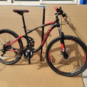 Bicicleta de Montaña de 26 Pulgadas, 275 Soft Tail, para Adultos, con Velocidades Variables, Frenos de Disco Dobles, Cuadro de Acero al Carbono, para Estudiantes, Carreras, Alta Carga, ZD015 Sof - Product Image 3
