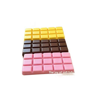 Juguete Blandito de Chocolate Multicolor, Juguete Antiestrés de Rebote Lento para Regalo de Fiesta - Product Image 2