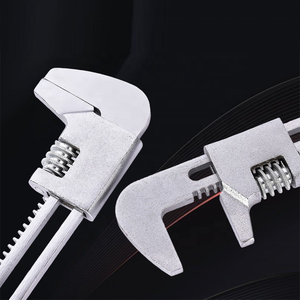 プロのメンテナンス作業用の12インチ高耐久調整可能なF型直角レンチスパナ - Product Image 3