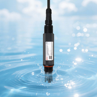 Capteur de pH en ligne Rika RK500-12D 4-20mA RS485 pour la surveillance de l'aquaculture et des eaux usées