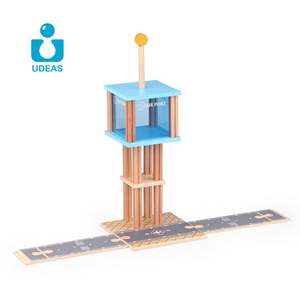 UDEAS aereo educativo per bambini aeroporto fai da te giocattolo per bambini - Product Image 1
