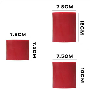 <span class=keywords><strong>Bougie</strong></span> d'aromathérapie faite à la main de rose <span class=keywords><strong>rouge</strong></span> romantique pour l'éclairage multi-occasions de Thanksgiving de Noël de fête d'anniversaire de mariage - Product Image 6