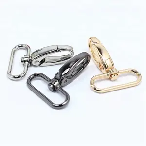 1Inch Luggage Accessory Swivel Lobster Buckle Alloy Belt Buckle for Handbag Clasp Lobster Trigger Clips Snap Bag Hook