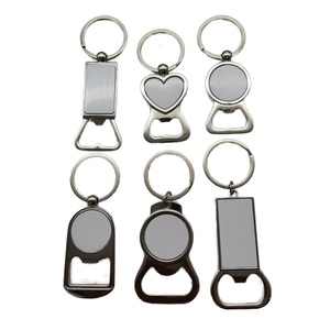 Llaveros Metálicos con Abrebotellas de Metal para Personalizar, Accesorios de Bar - Product Image 1