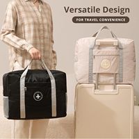 Sac de voyage pliable, sac de voyage à roulettes pour hommes et femmes, sac de week-end pour voyage en avion, voyage d'affaires, vacances